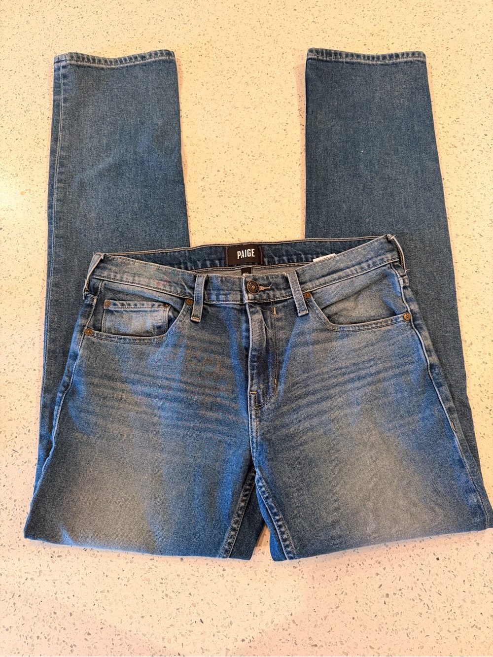 PAIGE Normandie Men’s Blue Denim Jeans